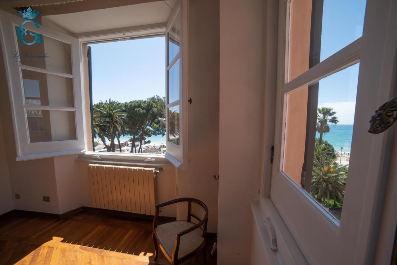 La Spagnuola - Villa Cinquecentesca Sul Mare Con Parco Privato Savona Zewnętrze zdjęcie