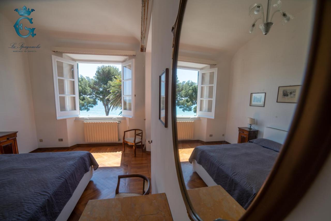 La Spagnuola - Villa Cinquecentesca Sul Mare Con Parco Privato Savona Zewnętrze zdjęcie